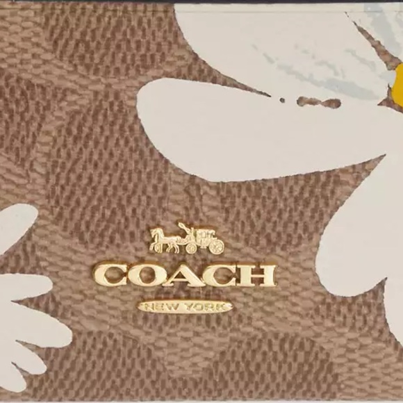 COACH skinny zip card case - Picture 3 of 4